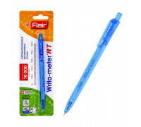 Ручка шарик/автомат Flair (10км) F-1311/блистер синяя Writometer
