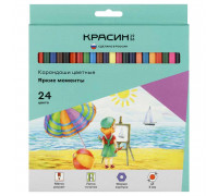 Карандаши 24цв КРАСИН КР-240700 Яркие моменты (367509)