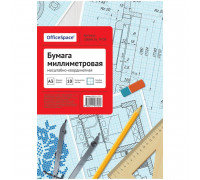 Бумага масштабно-координатная А3 10л СИНЯЯ 10БМг3п_9708 (232959) СПЕЙС