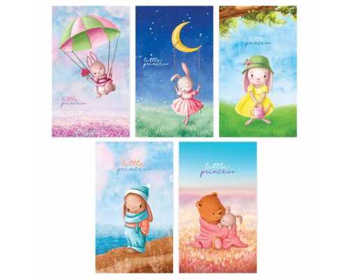 Блокнот А7 КБС 48л БиДжи 12766 Little bunny (361233)