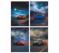 Блокнот А5 пружина 60л БиДжи 06544 Sportcar (385089)