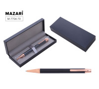 Ручка подарочная MAZARI М-7704-70 поворотная/металл ELATIO BRG (корпус чёрный/золото)