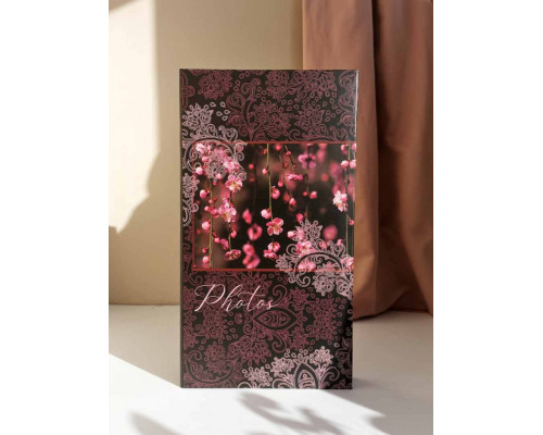 Фотоальбом 300ф 10*15 тв/обл ПОЛИНОМ (FA 300.001-3) bloom/Сакура