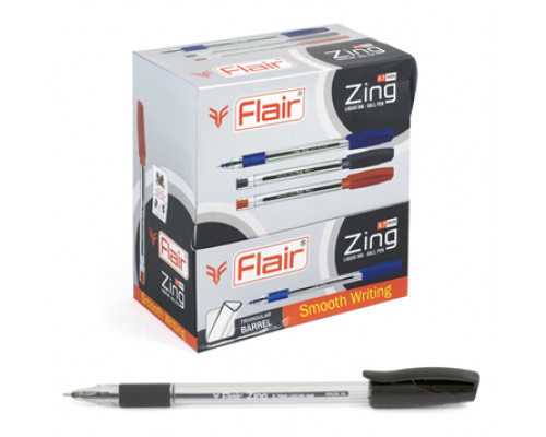 Ручка шариковая Flair ZING F-1151 красная