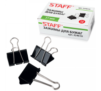 Биндер 51мм Staff 224610 12шт/уп