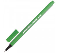 Ручка капиллярная BRAUBERG 142250 0,4мм св.зелёная/трёхгр