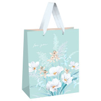 Пакет подарочный 11х14х6,5см MESHU 66222 Bouquets (382363)