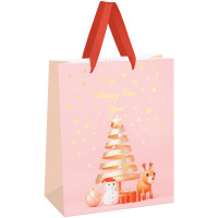 Пакет подарочный НГ 26х32х12см MESHU 61719 Christmas tale (371158)