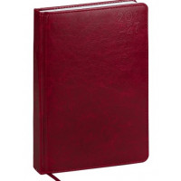 Ежедневник 2027 А5 кожзам PROFIT (168-1030) PELLE ITALIANA бордовый (168л)