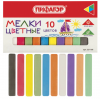 Мел цветной 10шт ПИФАГОР 221168 квадратный