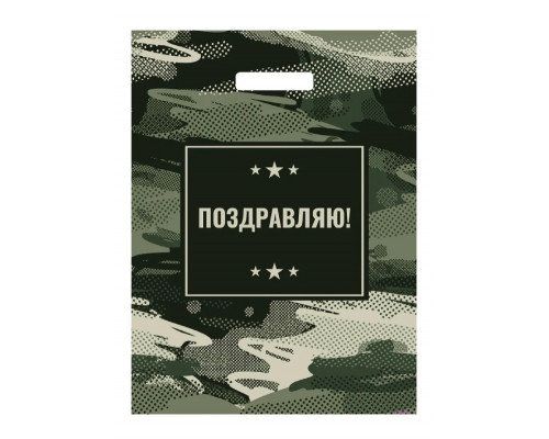 Пакет полиэтиленовый Контрольный пакет ППК-9516 (20х30см/30мкм) Защитникам